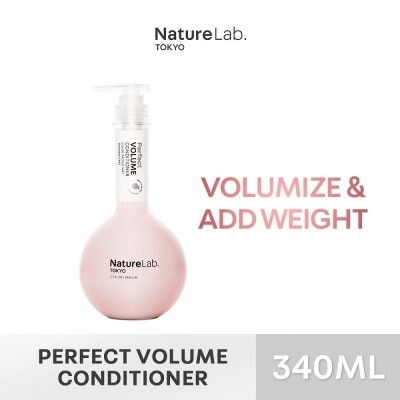 NATURELAB TOKYO Perfect Volume Conditioner (Sulfate & Paraben Free) 340ml