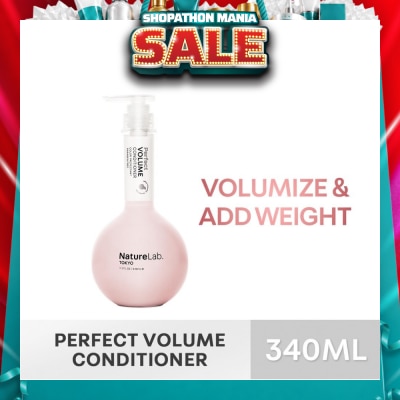 NATURELAB TOKYO - Perfect Volume Conditioner (Sulfate & Paraben Free) 340ml&nbsp;(Expiry: May`2027)