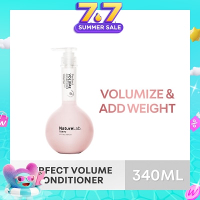 NATURELAB TOKYO - Perfect Volume Conditioner (Sulfate & Paraben Free) 340ml (Expiry: May`2027)