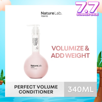 NATURELAB TOKYO Perfect Volume Conditioner (Sulfate & Paraben Free) 340ml