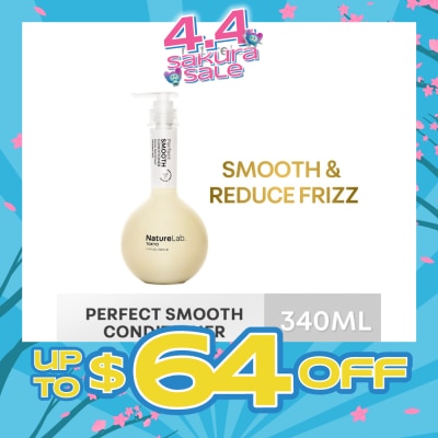 NATURELAB TOKYO - Perfect Smooth Conditioner (Sulfate & Paraben Free) 340ml