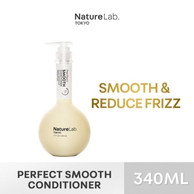 NATURELAB TOKYO Perfect Smooth Conditioner (Sulfate & Paraben Free) 340ml