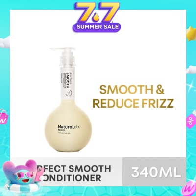 NATURELAB TOKYO - Perfect Smooth Conditioner (Sulfate & Paraben Free) 340ml (Expiry: May`2027)