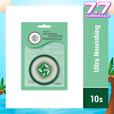 PUREDERM Hydro Soothing Cucumber Pad 10s