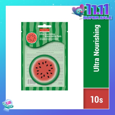 PUREDERM Ultra Nourishing Watermelon Pad 10s