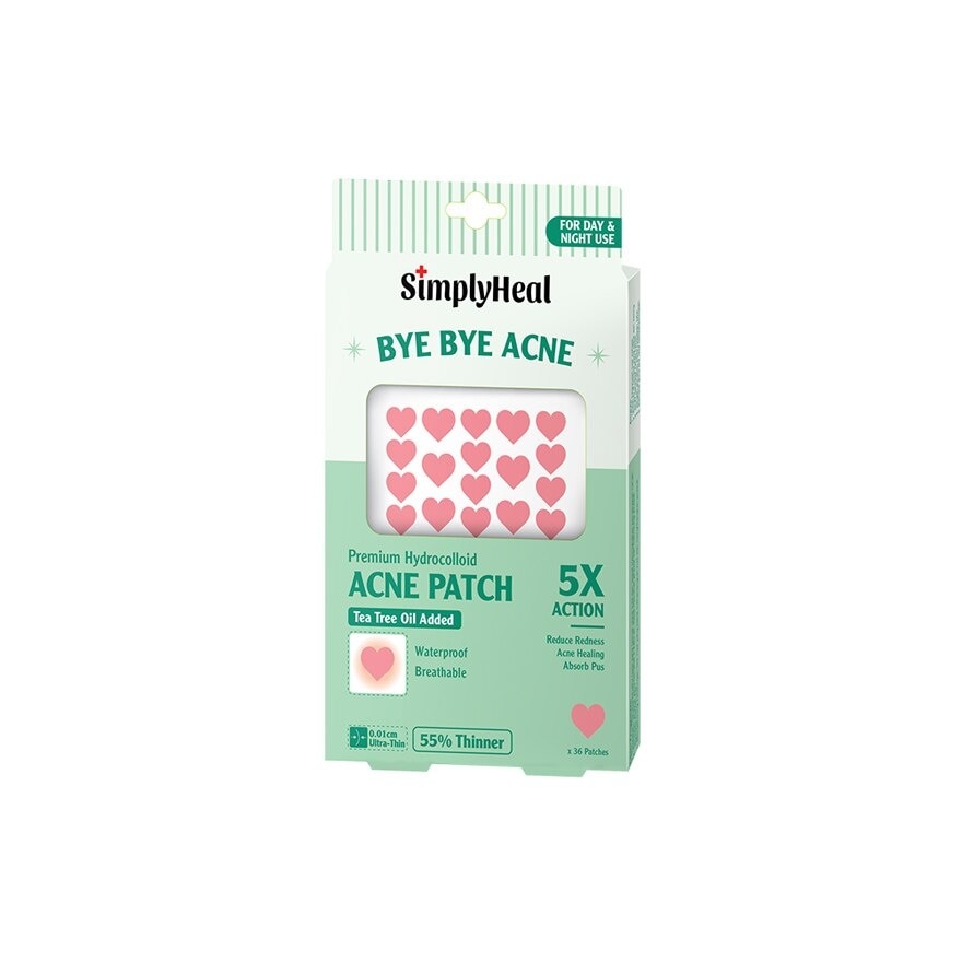 Love In The Air Premium Hydrocolloid Acne Patch (For Day & Night & 0.01cm Ultra-Thin) 36s