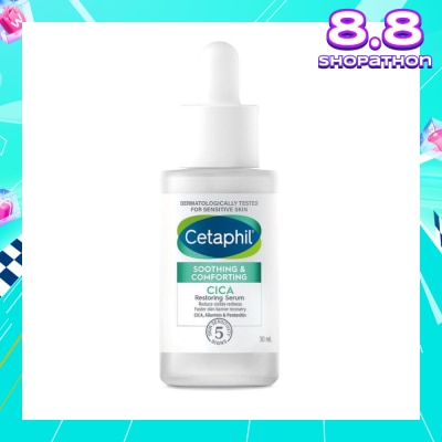 CETAPHIL Soothing & Comforting Cica Restoring Serum (Reduce Visible Redness & Complete Skin Barrier Recovery) 30ml