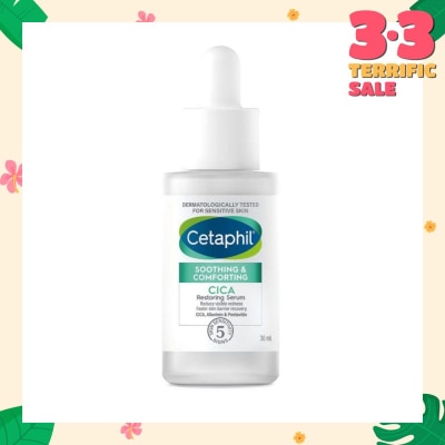 CETAPHIL Soothing & Comforting Cica Restoring Serum (Reduce Visible Redness & Complete Skin Barrier Recovery) 30ml