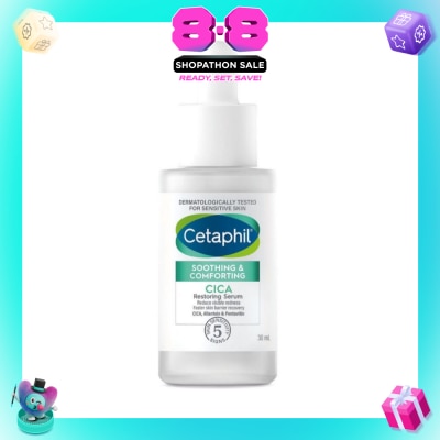 CETAPHIL - Soothing & Comforting Cica Restoring Serum (Reduce Visible Redness & Complete Skin Barrier Recovery) 30ml
