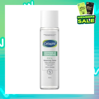 CETAPHIL Soothing & Comforting Cica Balancing Toner (Reduce Visible Redness & Complete Skin Barrier Recovery) 150ml