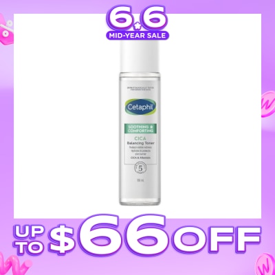 CETAPHIL - Soothing & Comforting Cica Balancing Toner (Reduce Visible Redness & Complete Skin Barrier Recovery) 150ml