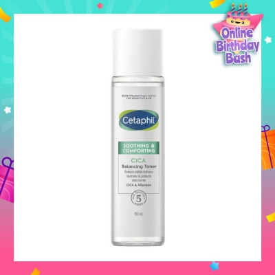 CETAPHIL Soothing & Comforting Cica Balancing Toner (Reduce Visible Redness & Complete Skin Barrier Recovery) 150ml