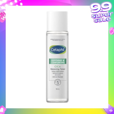 CETAPHIL Soothing & Comforting Cica Balancing Toner (Reduce Visible Redness & Complete Skin Barrier Recovery) 150ml