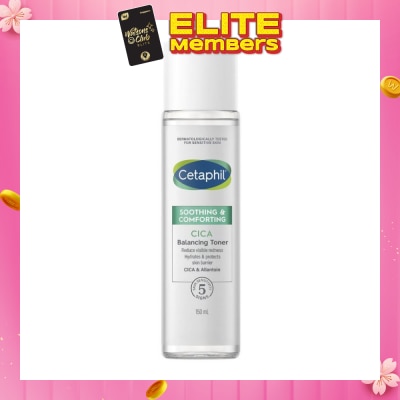 CETAPHIL Soothing & Comforting Cica Balancing Toner (Reduce Visible Redness & Complete Skin Barrier Recovery) 150ml