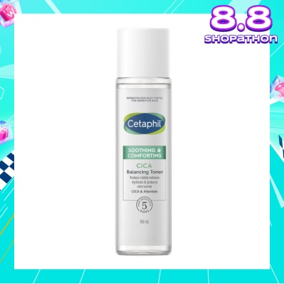 CETAPHIL Soothing & Comforting Cica Balancing Toner (Reduce Visible Redness & Complete Skin Barrier Recovery) 150ml