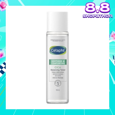 CETAPHIL Soothing & Comforting Cica Balancing Toner (Reduce Visible Redness & Complete Skin Barrier Recovery) 150ml