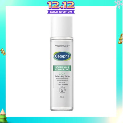 CETAPHIL Soothing & Comforting Cica Balancing Toner (Reduce Visible Redness & Complete Skin Barrier Recovery) 150ml