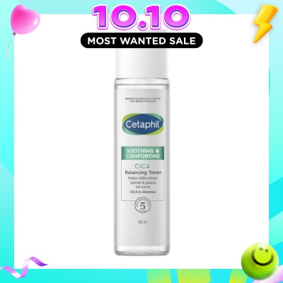 CETAPHIL Soothing & Comforting Cica Balancing Toner (Reduce Visible Redness & Complete Skin Barrier Recovery) 150ml image
