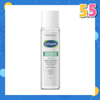 CETAPHIL Soothing & Comforting Cica Balancing Toner (Reduce Visible Redness & Complete Skin Barrier Recovery) 150ml