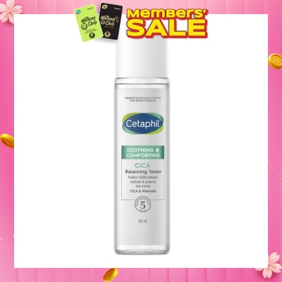 CETAPHIL Soothing & Comforting Cica Balancing Toner (Reduce Visible Redness & Complete Skin Barrier Recovery) 150ml