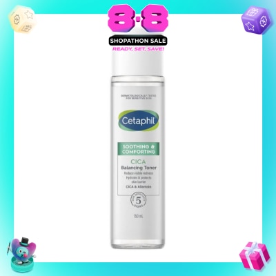 CETAPHIL - Soothing & Comforting Cica Balancing Toner (Reduce Visible Redness & Complete Skin Barrier Recovery) 150ml