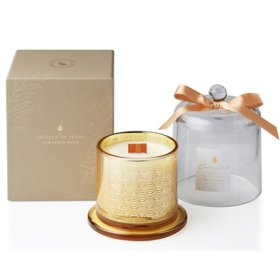 ARTISAN OF SENSE Cedarwood Glass Dome Candle 300g