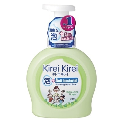 KIREI KIREI Anti-Bacterial Foaming Hand Soap Refreshing Grape 450ml