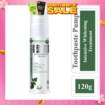 DENTISTE Premium & Natural White Pump 120g