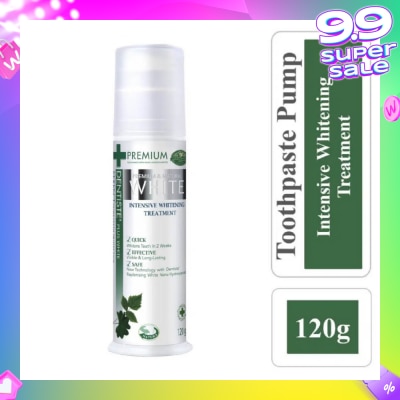 DENTISTE Premium & Natural White Pump 120g