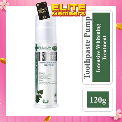 DENTISTE Premium & Natural White Pump 120g