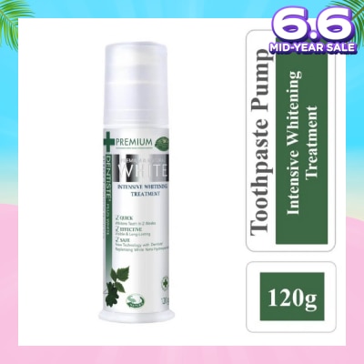 DENTISTE Premium & Natural White Pump 120g