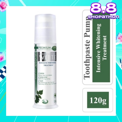 DENTISTE Premium & Natural White Pump 120g