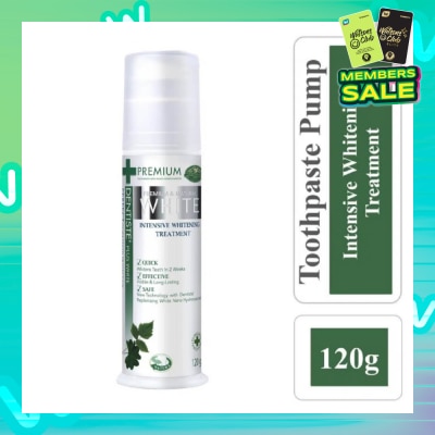 DENTISTE Premium & Natural White Pump 120g
