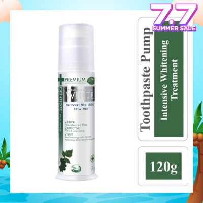 DENTISTE Premium & Natural White Pump 120g