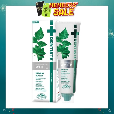 DENTISTE - Premium & Natural White Toothpaste Tube 100g