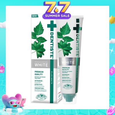 DENTISTE - Premium & Natural White Toothpaste Tube 100g