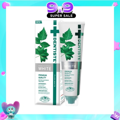 DENTISTE - Premium & Natural White Toothpaste Tube 100g image