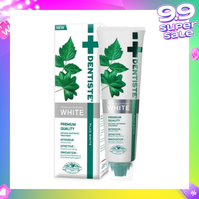 DENTISTE Premium & Natural White Toothpaste Tube 100g