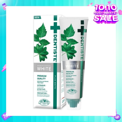 DENTISTE Premium & Natural White Toothpaste Tube 100g