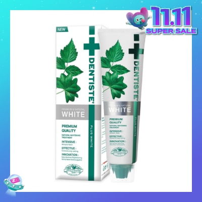 DENTISTE Premium & Natural White Toothpaste Tube 100g