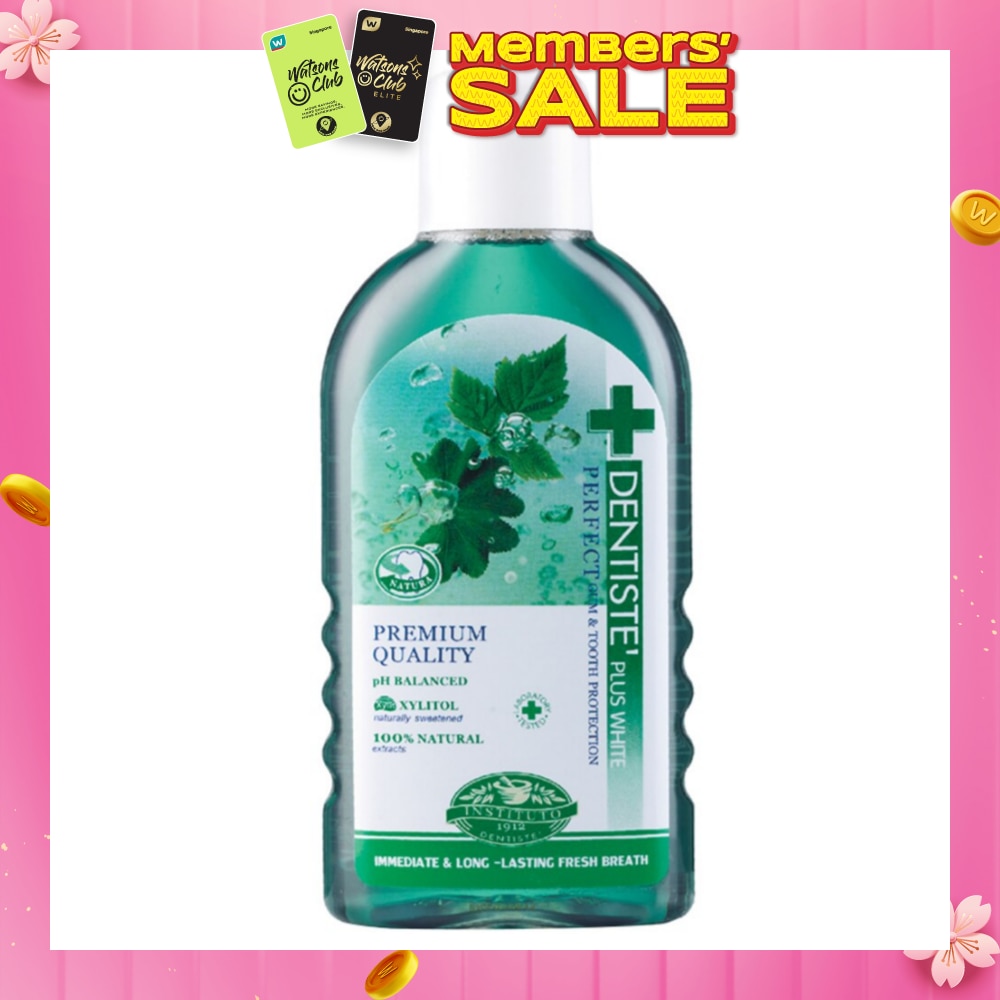 Plus White Perfect Gum & Tooth Protection Mouth Rinse 100ml