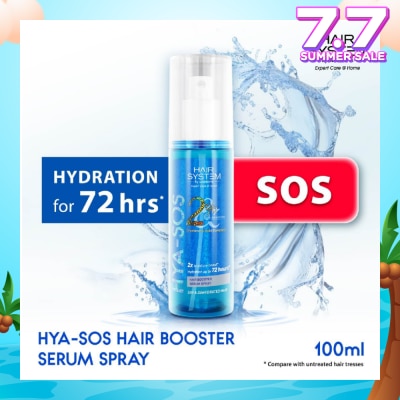 HAIR SYSTEM BY WATSONS Hyaluronic Acid Complex Hair Booster Serum Spray (For Dry & Dehydrated Hair) 100ml