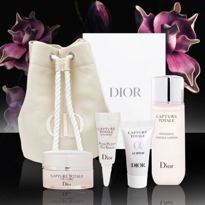 DIOR Capture Totale Gift Packset Essence Lotion 50ml + Serum 5ml +