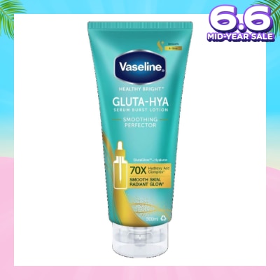 VASELINE Gluta-Hya Serum Burst Lotion Smoothing Perfector (For Smoother Softer Skin) 300ml