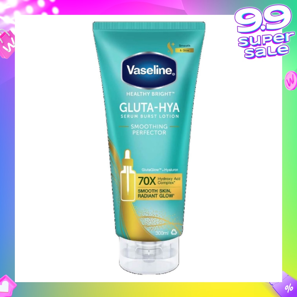 Gluta-Hya Serum Burst Lotion Smoothing Perfector (For Smoother Softer Skin) 300ml