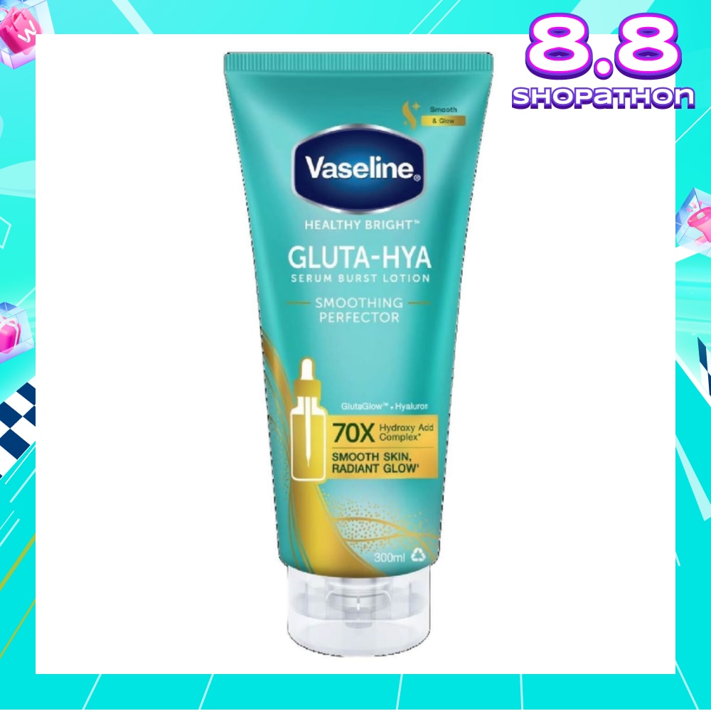 Gluta-Hya Serum Burst Lotion Smoothing Perfector (For Smoother Softer Skin) 300ml