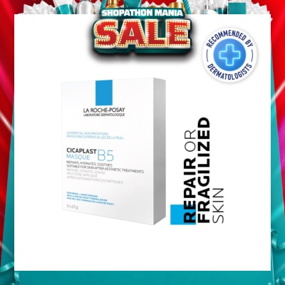 LA ROCHE-POSAY - Cicaplast Masque B5 (To Repair Or Fragilized Skin) 25g x 5s