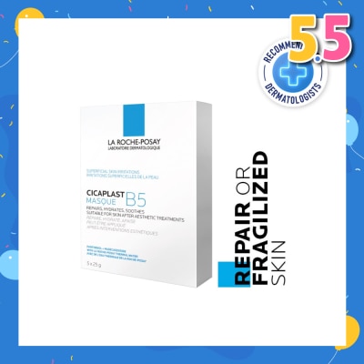 LA ROCHE-POSAY Cicaplast Masque B5 (To Repair Or Fragilized Skin) 25g x 5s