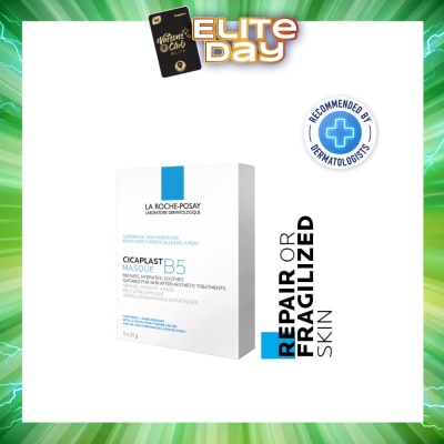 LA ROCHE-POSAY - Cicaplast Masque B5 (To Repair Or Fragilized Skin) 25g x 5s