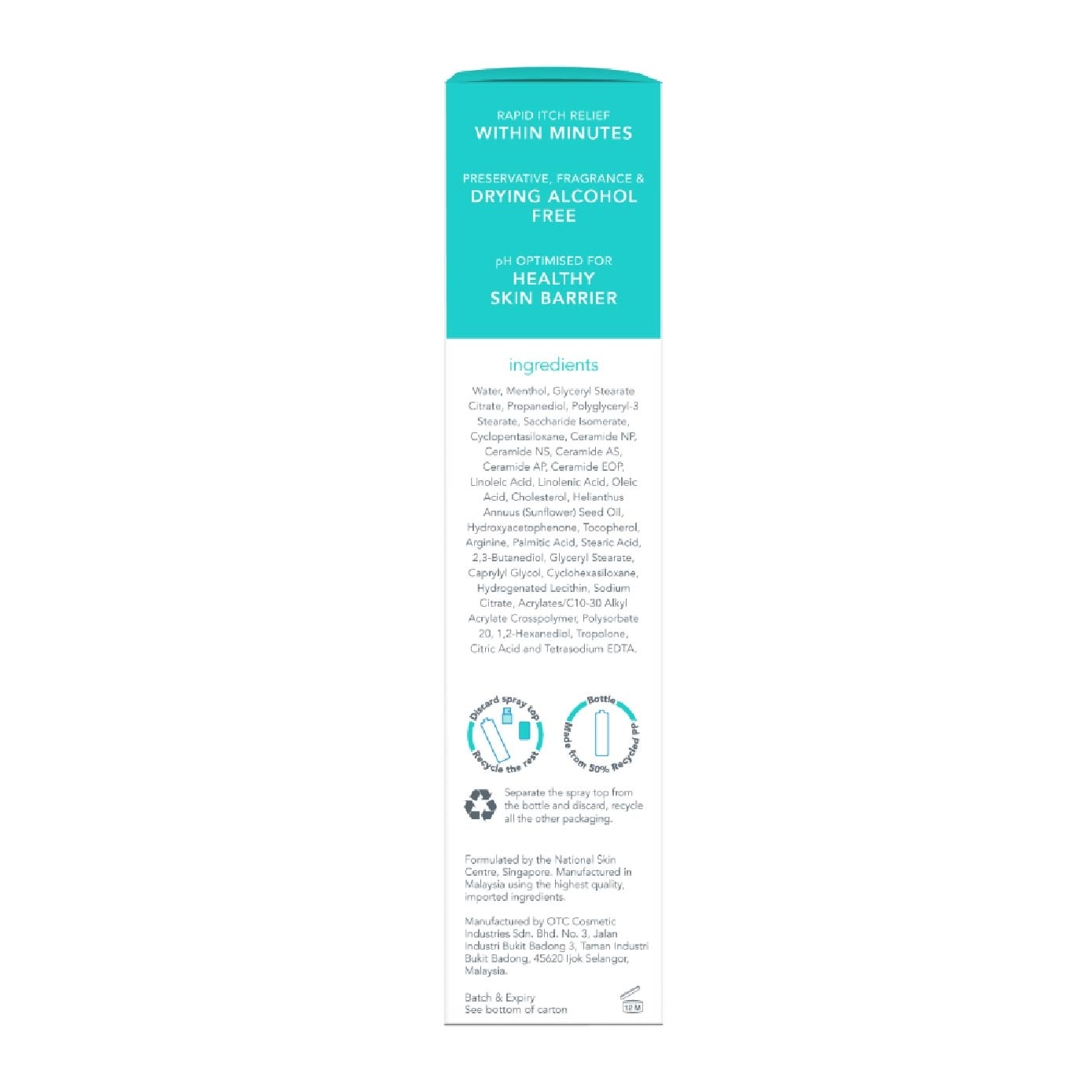 Cooling Body Spray Moisturiser 50ml